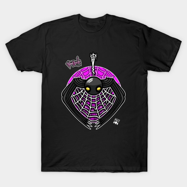 Spider Love T-Shirt by VooDudeDesigns